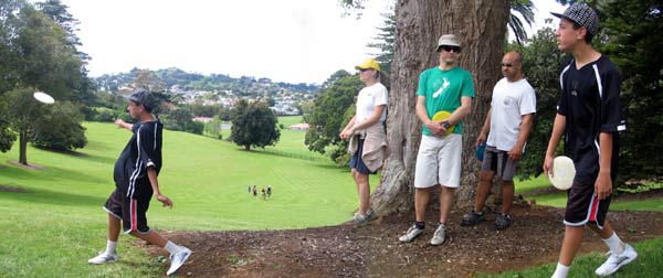 Disc Golf in Auckland